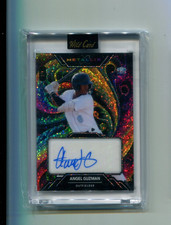 2024 Wild Card Metallix Rainbow Sparkle Angel Guzman Rookie Auto 1/1. rookie card picture