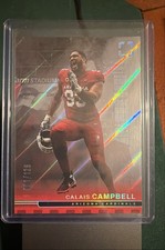 2025 Panini Photogenic - Calais Campbell #39 Red /125 FIRST ON PRINT COLOR MATCH