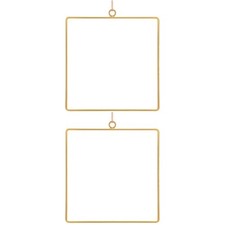 2 Pieces Hanging Diy Wreath Home Decoration Decorative Floral Hoop