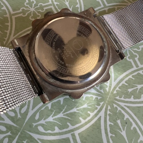 TECHNO PAVE MILANO 50mm HIP HOP HERREN QUARZ UHR, NEUE BATTERIE - Bild 7 von 7