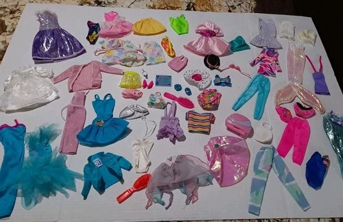 Vintage Barbie Clothes & Accessories Lot