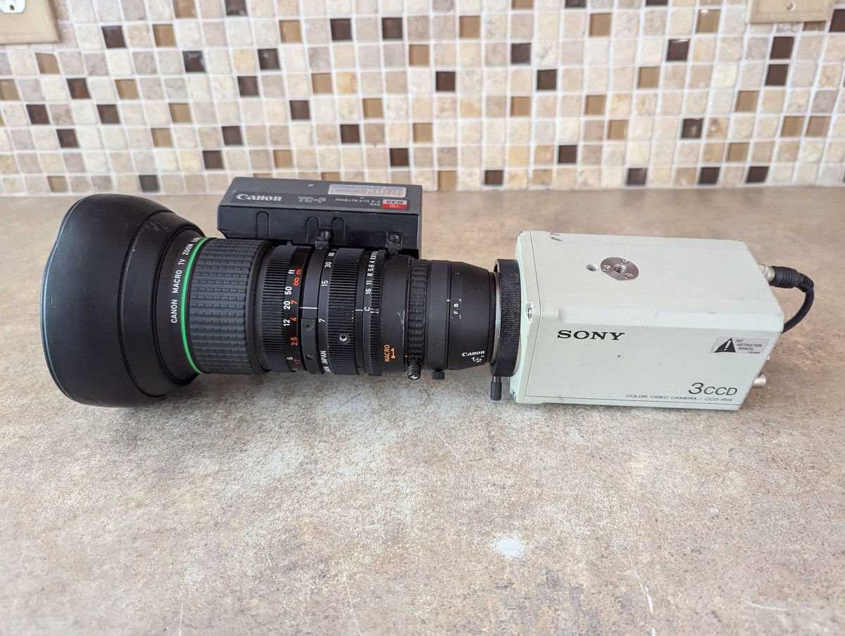 CANON TV ZOOM LENS 7-105MM 1.4 PH15X7B II SX7 CCD 15X | eBay