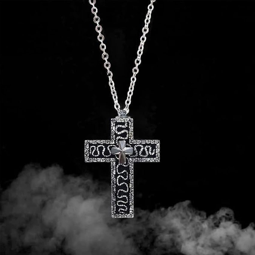 For Squid Game 3D Printed Thanos Cross Pendant Mint Box Fan Art