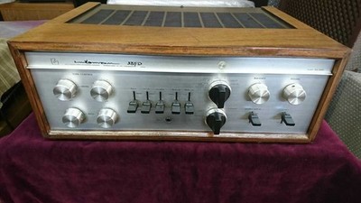 LUXMAN SQ38FD Vacuum Tube Pre Main Amplifier Working Confirmed