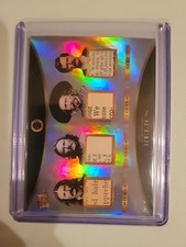2025 Pieces Of The Past Wild West Quad Relic Hickok/Carson/Custer/Earp