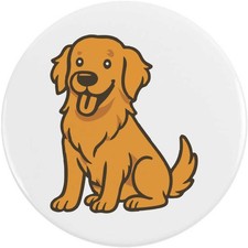 'Golden Retriever' Button Pin Badges (BB054434)