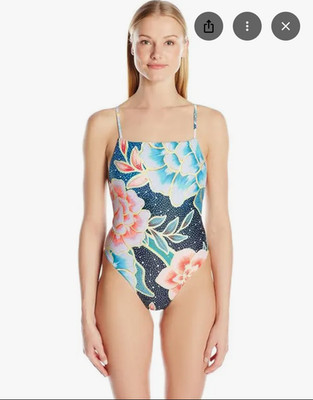 Women s Mara Hoffman Arcadia Floral One Piece Swimsuit Size Large
