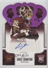 2013 Panini Crown Royale 8/10 Chris Thompson #119 Auto 2u3