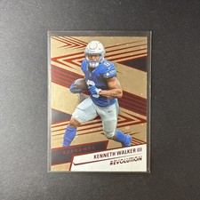 2025 Panini Revolution Kenneth Walker III #74 Red Cosmo - Seattle Seahawks