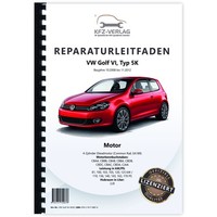 VW Golf 6 Typ 5K 2008-2012 4-Zyl. Dieselmotor 2,0L 110-170 PS Reparaturanleitung