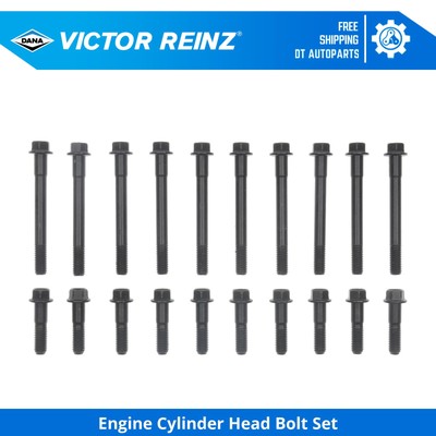 For 1995-1998 Dodge B1500 Engine Cylinder Head Bolt Set Victor Reinz 1996 1997