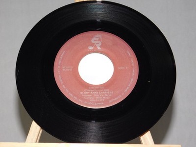 Glory-Anne Carriere   Sugartime Rare Canadian Country 45 RPM Record