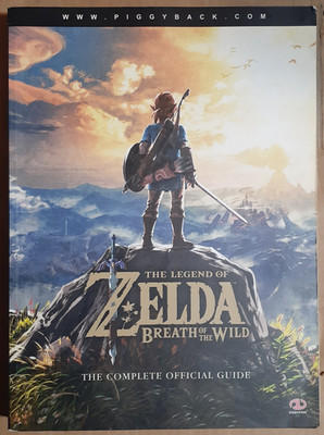 The Legend Of Zelda Breath Of The Wild Piggyback Strategy Game Guide NO Map
