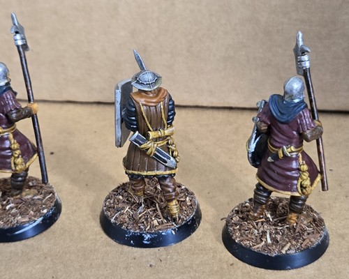 Unidad de guerra miniatura pintada profesional para hombres en armas x 9 Halberds Highlands 32 mm - Imagen 10 de 19