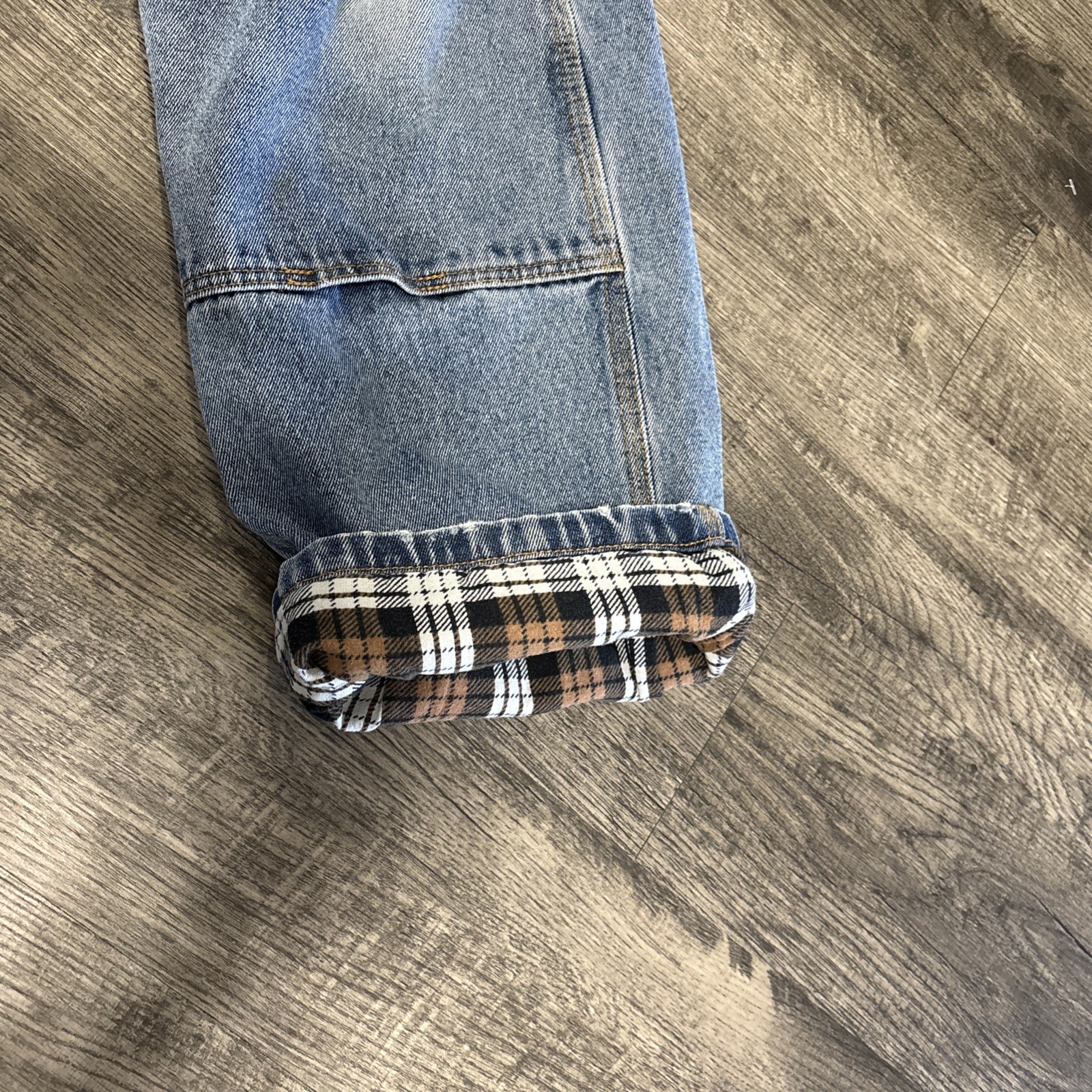 Polar King by Key 42x30 Flannel Lined Carpenter Jeans Fits 42 X 27.5 - View 18