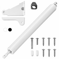 Storm Door Closer,1 Set Screen 32 270mm/1.26x10.63 inch, White