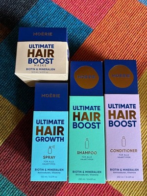 Moerie Set 100% neu Original OVP Shampoo Haarwachstum etc