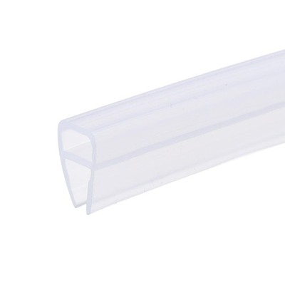 Frameless Glass Shower Door Sweep 177.17'' for 5/16''(8mm) Glass U-Type Seal Strip