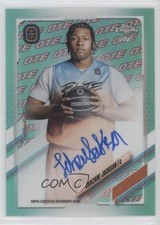 2021-22 Topps Chrome OTE Overtime Elite /99 Jahzare Jackson #CA-JJ2 Auto 0s55