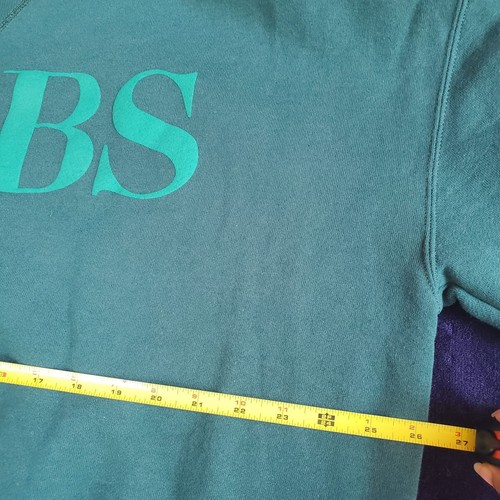 Vintage 90s Russell Athletic CBS logo Made In USA Green - Size XXL - Picture 9 of 10