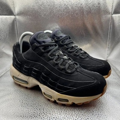 Size 8.5 Nike Air Max 95 Black White Gum Womens Running Shoes 307960-017