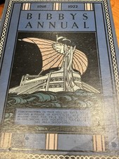 Antique BIBBYS ANNUAL Book 1918 - 1922