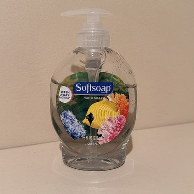 Softsoap Aquarium Series Masked Butterflyfish Hand Soap 7.5 Fl Oz Pump 2015