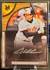 2025 Topps Museum Collection Adley Rutschman Museum Framed Autograph /25 Silver