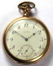 1908 E. Howard Series 9 17j 16s 14k Gold-Filled Pocket Watch - Runs