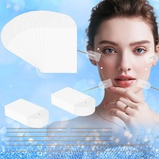Face Lift Tape Invisible, 100 Pcs Face Tape Lifting Invisible with 8 String Ult