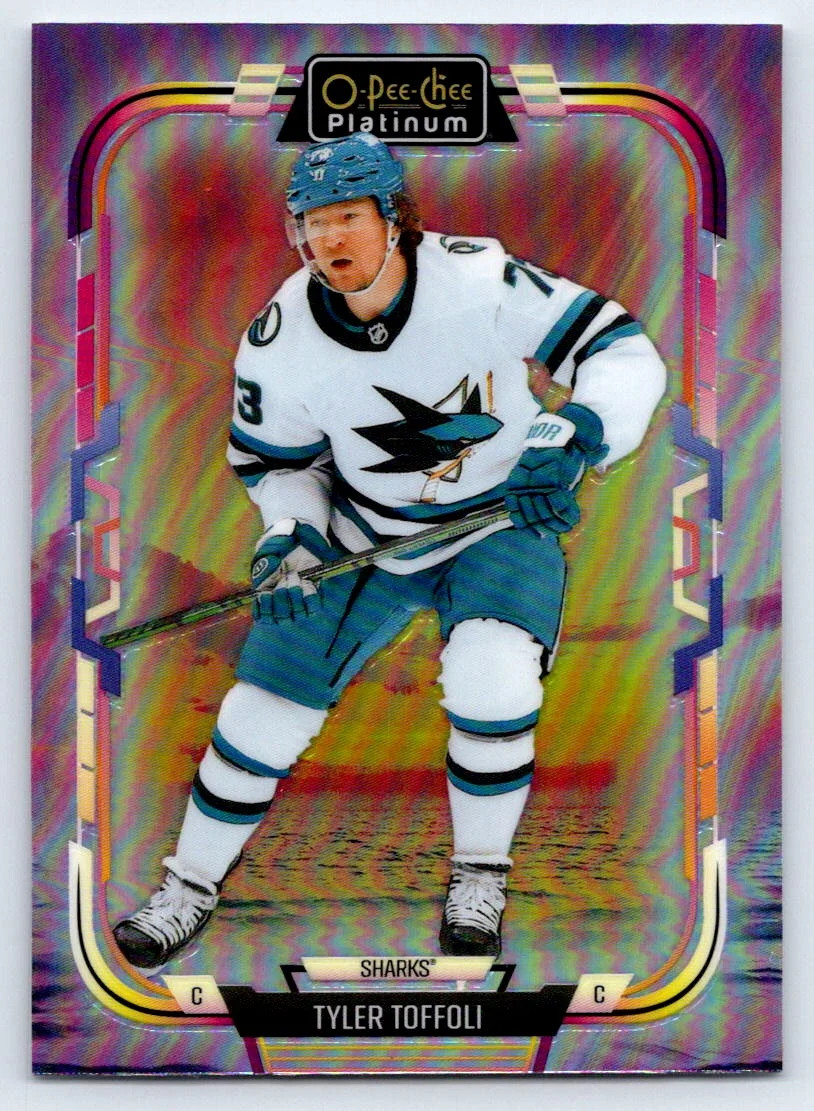 2026 O-Pee-Chee Platinum Tyler Toffoli #154 Sunset