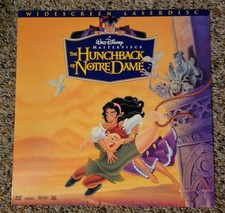 Disney's Hunchback of Notre Dame Laserdisc TESTED, GOOD CONDITION 