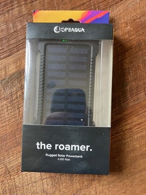 Speaqua Roamer Solar Powerbank 4,000Mah