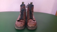 Purple Sparkly Dr Martens Kids Size 12