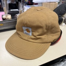 Carhartt Brown Insulated Lined Ear Flap Baseb...