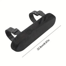 2 Thick Memory Foam Chair Armrest Pads Office Chair Arm Elbow Rest Covers Set US