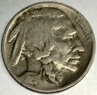1919 S Buffalo Nickel Good Condition 5 Cent US Coin - 3656