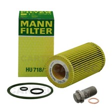 Ölfilter +Ablssschraube für MERCEDES-BENZ C--Klasse,E-Klasse,SPRINTER  HU 718/1K