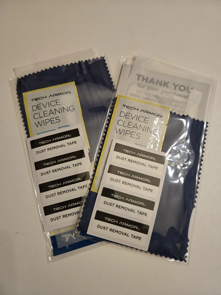 NEW Tech Armor Screen Protector (2) HD Ballistic Glass fits Samsung Galaxy S5  - Image 2 of 3