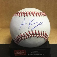 AUSTIN KUBITZA DETROIT TIGERS M.L. SIGNED BASEBALL W/COA