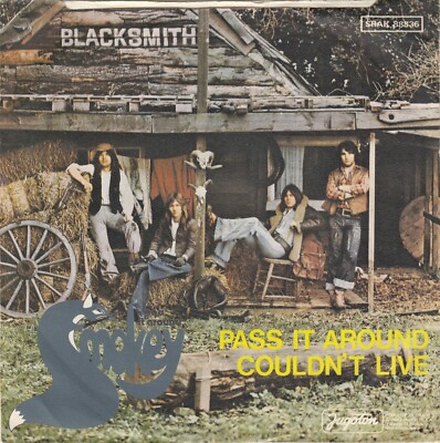 SMOKEY (SMOKIE) PASS IT AROUND / COULDN'T LIVE 1975 RECORD