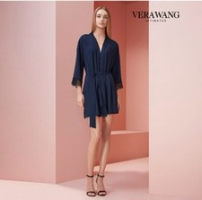 VERAWANG Intimates Midnight Gown Navy _ Sz S