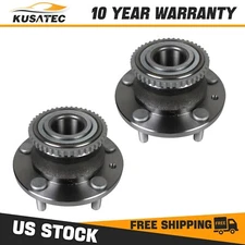 Pair Rear Wheel Hub Bearing Assembly For  2006-2012 Ford Fusion Lincoln MKZ