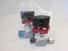 Fujikin, Model 408297, Diphragm Valve, 1/4 FVCR, Used, Lot of 2