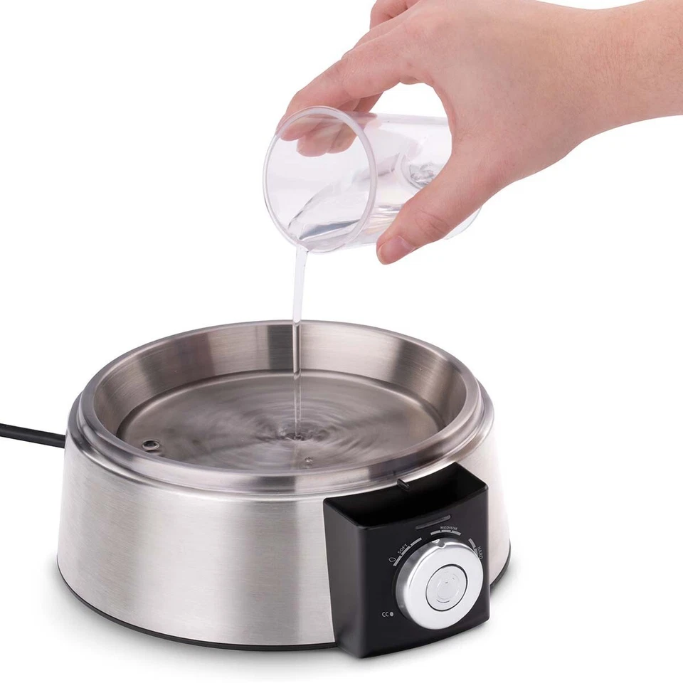 Eierkocher 7 Eier Edelstahl mit Messbecher Eipick Härtegrad einstellbar 435 Watt - Bild 3 von 4