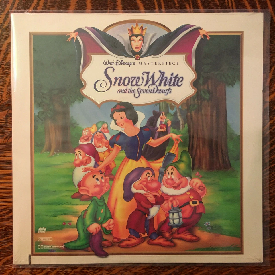 **SEALED** DISNEYS-SNOW WHITE and the Seven Dwarfs~80'S~LaserDisc   - Image 4 of 4