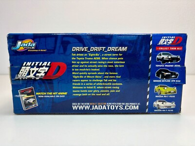 Initial D NISSAN SKYLINE GTR R32 1:24 Scale Jada Toys From Japan