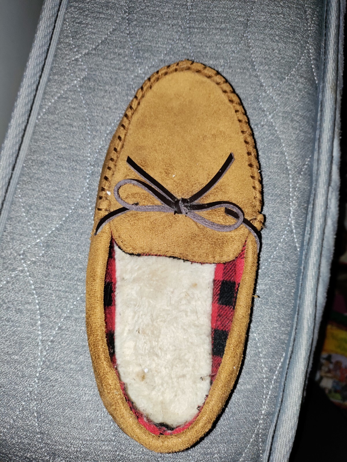 SAOLA SOLO scarpa sinistra mocassino pantofola AMPUTEE ragazzi taglia 4 5