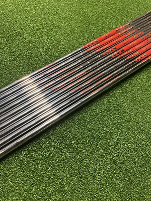 Set Of 9  x NS PRO Modus 3 Tour 120 R Flex .370 Golf Shaft 5-PW + 3 Extra Wedge