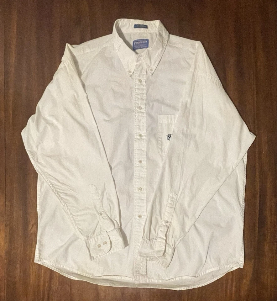 Pendleton Let’er Buck Round Up Button Down  Long Sleeve Shirt Men’s XL  S270 - Image 4 of 4
